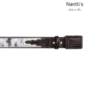 Cintos Mayoreo TM14321 Cinto Charro con pelo Western Belt Nantlis Tradicion de Mexico
