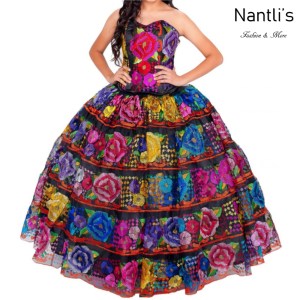 Traje tipico Mexicano Mayoreo TM34312 Vestido Tipico Chiapas gala chiapaneca Quinceanera Tradicion de Mexico