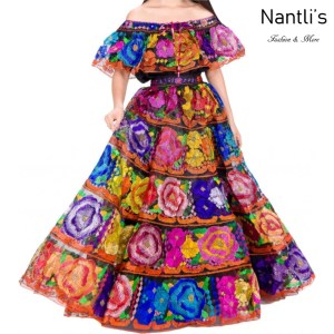 Traje tipico Mexicano Mayoreo TM34315 Vestido Tipico Chiapas gala chiapaneca version economica Nantlis Tradicion de Mexico