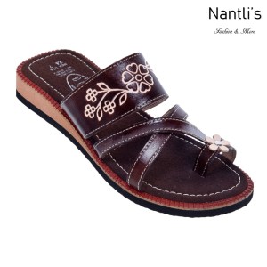 Huaraches Mayoreo TM35137 Brown Huaraches Mexicanos de Mujer Women Mexican Sandals Nantlis Tradicion de Mexico