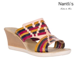 Huaraches Mayoreo TM35213 Multi Huaraches Mexicanos de Mujer Women Mexican Wedges Sandals Nantlis Tradicion de Mexico