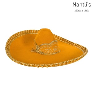Sombrero Charro Mayoreo TM71222 Mustard-Gold Sombrero Charro Nantlis Tradicion de Mexico