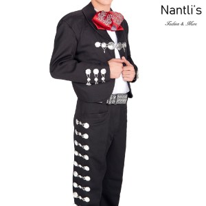Traje de Charro Mayoreo TM72130 Black-botonadura Traje de Charro completo Nantlis Tradicion de Mexico