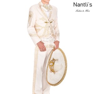 Traje de Charro Mayoreo TM72140 Beige-Gold Traje de Charro completo Nantlis Tradicion de Mexico
