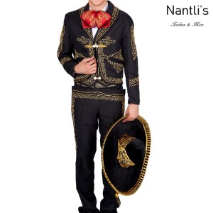 Traje de Charro Mayoreo TM72141 Black-Gold Traje de Charro completo Nantlis Tradicion de Mexico