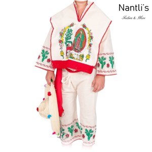 Traje tipico Mexicano Mayoreo TM74221 Traje de indito hombre juan diego bordado virgen de guadalupe Nantlis Tradicion de Mexico