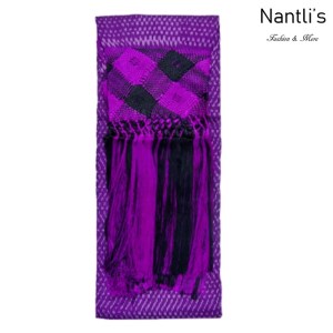 Rebozos Mayoreo TM75213 Purple Rebozo Mexicano de seda Mexican Shawl 68x19 Nantlis Tradicion de Mexico