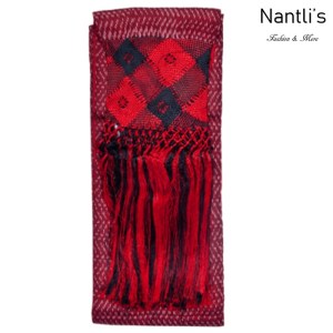 Rebozos Mayoreo TM75215 Red Rebozo Mexicano de seda Mexican Shawl 68x19 Nantlis Tradicion de Mexico