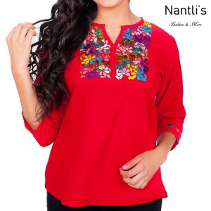 Blusa Bordada Mayoreo TM77219 Black Blusa Bordada Mujer Mexican Embroidered Blouse Nantlis Tradicion de Mexico