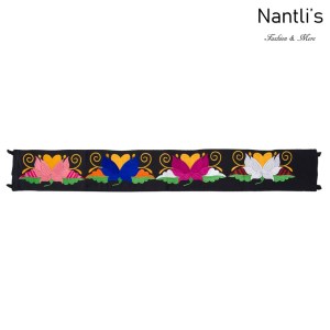 Cinturon Bordado Mayoreo TM78052 Black Cinturon Bordado Mexicano de Mujer Mexican Embroidered Belt for women Nantlis Tradicion de Mexico
