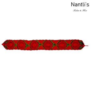 Cinturon Bordado Mayoreo TM78055 Red Cinturon Bordado Mexicano de Mujer Mexican Embroidered Belt for women Nantlis Tradicion de Mexico