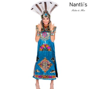 Traje tipico Mexicano Mayoreo TM94326 Traje Azteca Mujer Aztec Costume Nantlis Tradicion de Mexico