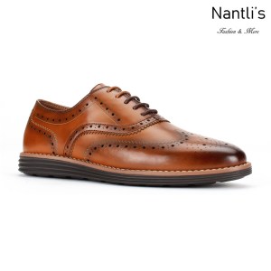 JX-C1905 Cognac Zapatos por Mayoreo Wholesale mens shoes Nantlis Jaxson Shoes