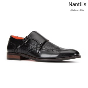 SL-C473 Black Zapatos por Mayoreo Wholesale mens shoes Nantlis Santino Luciano Shoes