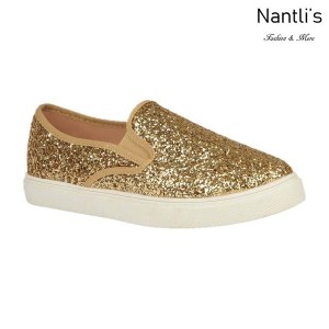 BL-Cherry-41 Gold Zapatos de Mujer Mayoreo Wholesale Women sneakers Shoes Nantlis