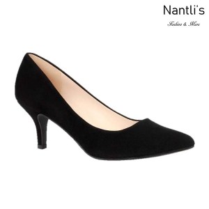 BL-Hurley-s23 Black Suede Zapatos de Mujer Mayoreo Wholesale Women Heels Shoes Nantlis