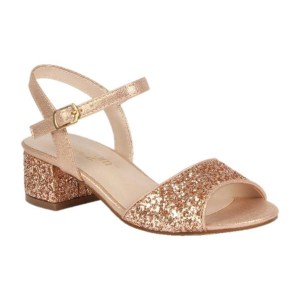 BL-K-Brenda-8 Rose Gold Zapatos de niña Mayoreo Wholesale girls heels Kids dress Shoes Nantlis