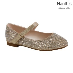 BL-K-Harper-32 Nude Zapatos de niña Mayoreo Wholesale girls flats Kids dress Shoes Nantlis