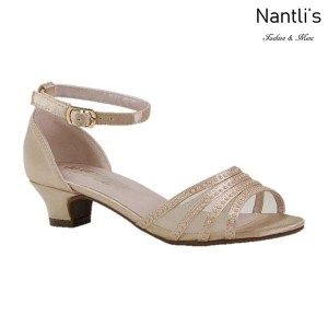 BL-K-Suri-22 Nude Zapatos de niña Mayoreo Wholesale Kids heels dress Shoes Nantlis