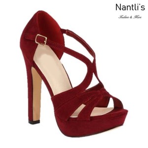 BL-Miya-286 Wine Zapatos de Mujer Mayoreo Wholesale Women Heels Shoes Nantlis