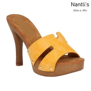 BL-Sandra-5 Mustard Zapatos de Mujer Mayoreo Wholesale Women Heels Shoes Nantlis