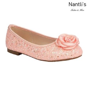 BL-T-Harper-48 Pink Zapatos de niña Mayoreo Wholesale girls flats toddler dress Shoes Nantlis