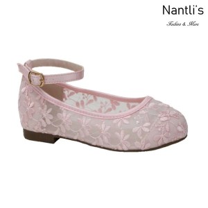 BL-T-Harper-78 Pink Zapatos de niña Mayoreo Wholesale girls flats toddler dress Shoes Nantlis