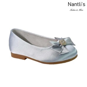 BL-T-Lili-9 Light Blue Zapatos de niña Mayoreo Wholesale girls flats toddler dress Shoes Nantlis