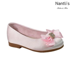 BL-T-Lili-9 Pink Zapatos de niña Mayoreo Wholesale girls flats toddler dress Shoes Nantlis