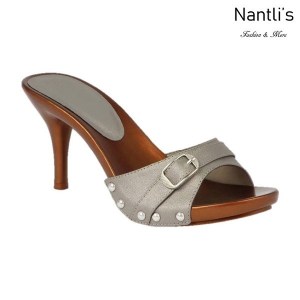 BL-Vote-69 Pewter Zapatos de Mujer Mayoreo Wholesale Women Heels Shoes Nantlis