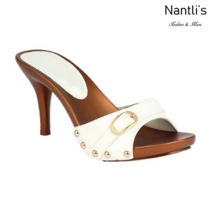 BL-Vote-69 White Zapatos de Mujer Mayoreo Wholesale Women Heels Shoes Nantlis