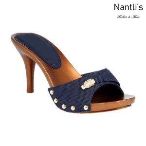 BL-Vote-73 Navy Zapatos de Mujer Mayoreo Wholesale Women Heels Shoes Nantlis