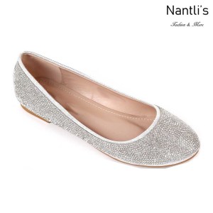 MC-Merina-21 Silver Zapatos de Mujer Mayoreo Wholesale Women flats Shoes Nantlis