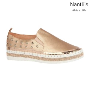 BL-Alexis-3 Rose Gold Zapatos tennis de Mujer Mayoreo Wholesale Women sneakers Shoes Nantlis