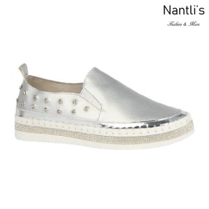 BL-Alexis-3 Silver Zapatos tennis de Mujer Mayoreo Wholesale Women sneakers Shoes Nantlis