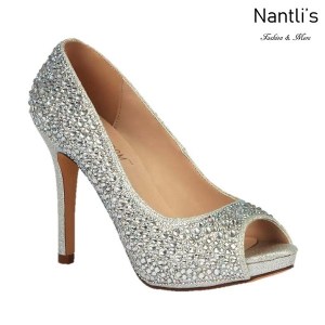 BL-Barbara-100 Silver Zapatos de Mujer elegantes Tacon Alto Mayoreo Wholesale Womens Hi-Heels Fancy Shoes Nantlis