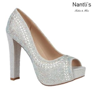 BL-Carina-126C Silver Zapatos de Mujer elegantes Tacon Alto Mayoreo Wholesale Womens Hi-Heels Fancy Shoes Nantlis