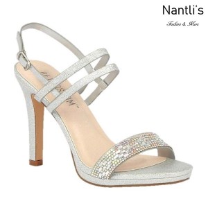 BL-Jean-12 Silver Zapatos de Mujer elegantes Tacon Alto Mayoreo Wholesale Womens Hi-Heels Fancy Shoes Nantlis