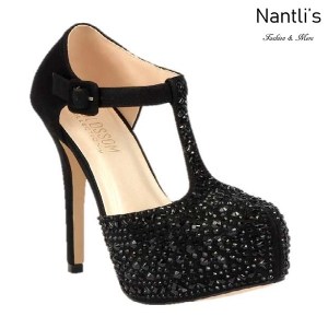 BL-Kinko-201 Black Zapatos de Mujer elegantes Tacon Alto Mayoreo Wholesale Womens Hi-Heels Fancy Shoes Nantlis