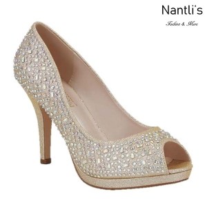 BL-Robin-175 Nude Zapatos de Mujer elegantes Tacon medio Mayoreo Wholesale Womens Mid-Heels Fancy Shoes Nantlis
