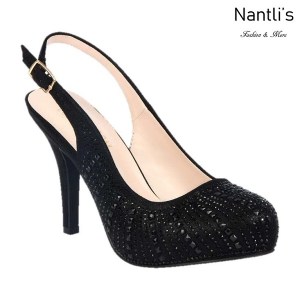 BL-Robin-260 Black Zapatos de Mujer elegantes Tacon medio Mayoreo Wholesale Womens Mid-Heels Fancy Shoes Nantlis