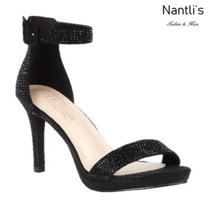 BL-Rosie-14 Black Zapatos de Mujer elegantes Tacon medio Mayoreo Wholesale Womens Mid-Heels Fancy Shoes Nantlis