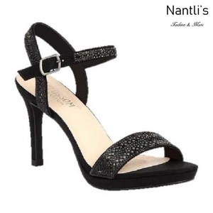 BL-Rosie-25 Black Zapatos de Mujer elegantes Tacon medio Mayoreo Wholesale Womens Mid-Heels Fancy Shoes Nantlis