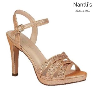 BL-Taylor-14 Rose Gold Zapatos de Mujer elegantes Tacon medio Mayoreo Wholesale Womens Mid-Heels Fancy Shoes Nantlis
