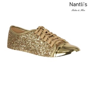 BL-Tennis-6 Gold Zapatos tennis de Mujer Mayoreo Wholesale Women sneakers Shoes Nantlis