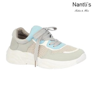 BL-Tonya-19 Grey Zapatos tennis de Mujer Mayoreo Wholesale Women sneakers Shoes Nantlis