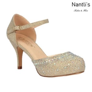 BL-Roma-18 Nude Zapatos de Mujer elegantes Tacon bajo Mayoreo Wholesale Womens Low-Heels Fancy Shoes Nantlis