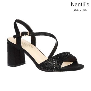 BL-Sofia-60 Black Zapatos de Mujer elegantes Tacon bajo Mayoreo Wholesale Womens Low-Heels Fancy Shoes Nantlis