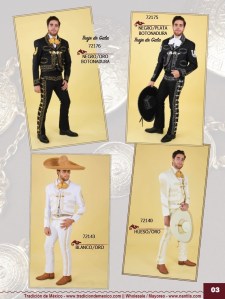 Tradicion de Mexico Vol 21 Ropa Bordada Trajes de Charro Catalogo Nantlis Page 03