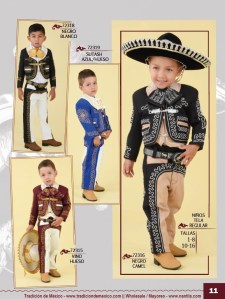 Tradicion de Mexico Vol 21 Ropa Bordada Trajes de Charro Catalogo Nantlis Page 11